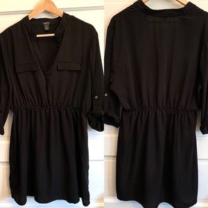 Rue 21 black pull over dress Size XL